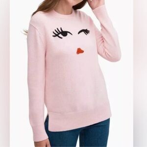 Kate Spade Winking Eye Sweater wool